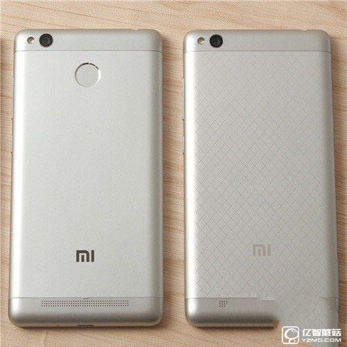 紅米手機3S/紅米Note 3/紅米手機3標準版/高配版對比