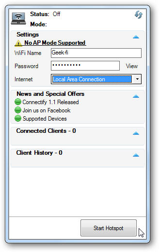 筆記本怎么做wifi熱點(win7版)