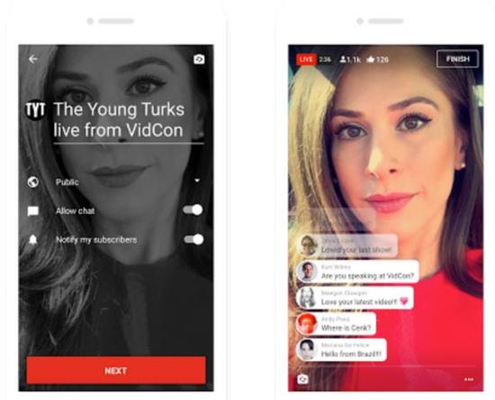 YouTube開試移動視頻直播:搜索功能強大是優勢