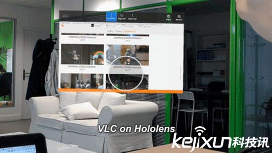 VCL登錄微軟產品 原來HoloLens這么看視頻!