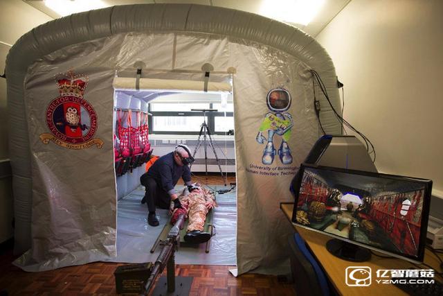 軍隊醫務人員已經在用VR訓練傷員救治了