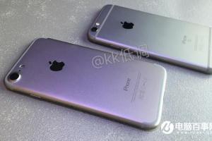 iPhone7與iPhone 6s真機(jī)對比圖來了！