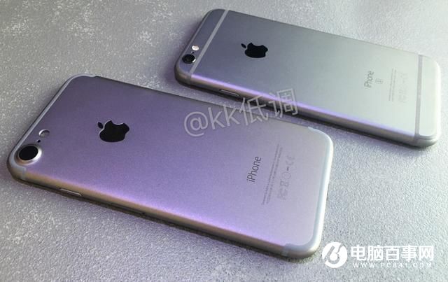 iPhone7與iPhone 6s真機對比圖來了！