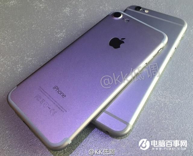iPhone7與iPhone 6s真機對比圖來了！