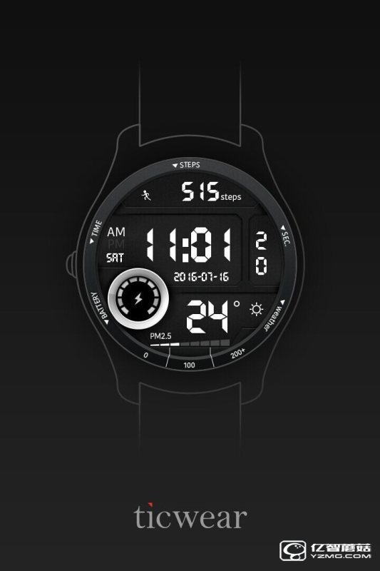Ticwatch2手表開箱評測 不錯的智能手表