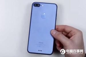 iPhone 7 Plus藍色版上手 雙鏡頭凸起是槽點
