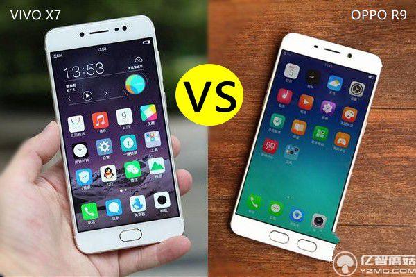 OPPO R9和vivo x7有什么區別 哪個更值得買?