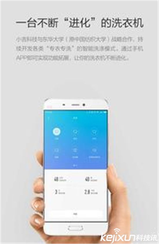 小米<a href=/smart/jiaju/ target=_blank class=infotextkey><a href=/smart/jiaju/ target=_blank class=infotextkey>智能家居</a></a>再發(fā)新品:智能洗衣機(jī)1499元!