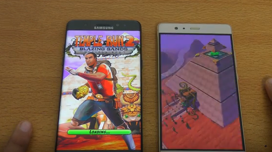 三星Note7與華為P9 Plus運行速度對比評測