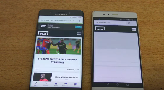 三星Note7與華為P9 Plus運行速度對比評測