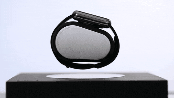 磁懸浮蘋(píng)果表底座 這可能是迄今為止最酷的了