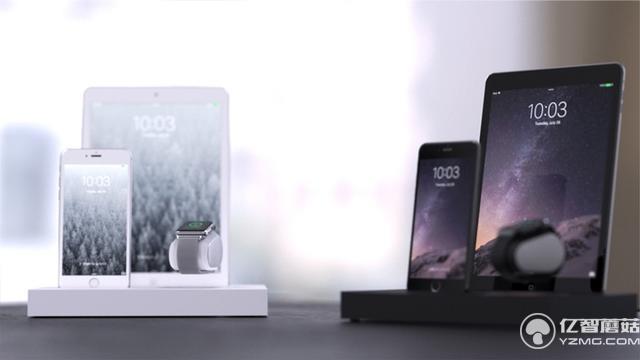 磁懸浮蘋(píng)果表底座 這可能是迄今為止最酷的了