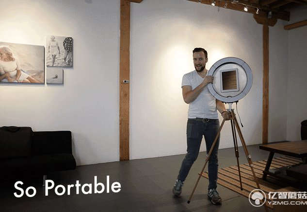 自拍狂魔專供!花2萬(wàn)元買個(gè)隨身拍照亭吧