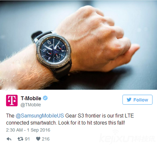 三星智能手表售價公布!今秋開賣?