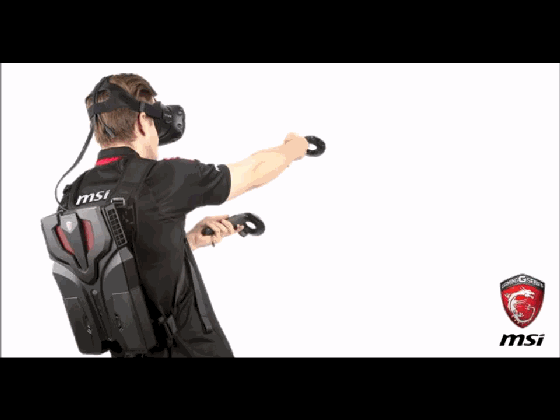 這腦洞開得大 為了VR無線化居然把電腦背身上