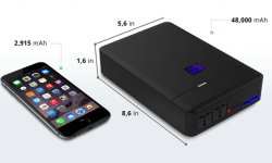 在室外玩游戲機榨果汁？這款移動電源什么電器都能用
