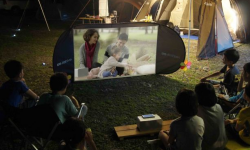 Magic Screen便攜式戶外投影銀幕：汽車影院隨時(shí)看