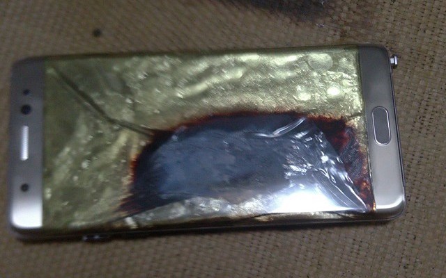 國行三星Note7已發生2次爆炸 京東全線下架