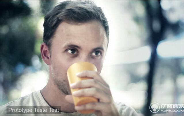 神奇杯子 可以把白開水變果汁？