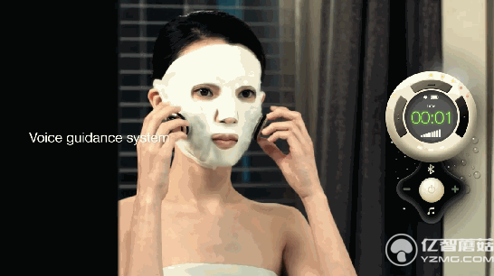 韓國(guó)智能面膜Secret 810：可通過(guò)手機(jī)調(diào)節(jié)振動(dòng)模式