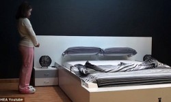 OHEA智能電動床   50秒整理好床鋪的智能床