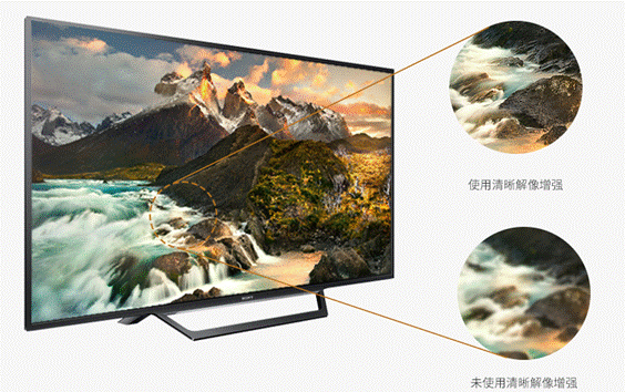 索尼4K電視X6000D介紹