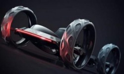 Ventooz是輛能爬墻的電動車   像極了鋼鐵俠