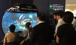 日本企業(yè)開發(fā)新式投影儀 不戴頭盔就能看VR電影