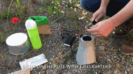 用了這款野營爐“巧婦可為無米之炊”