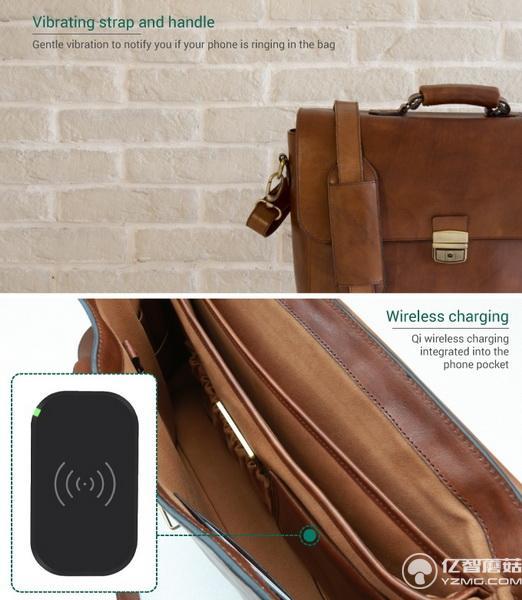 純爺們同樣需要愛 這款智能公文包時(shí)尚又好用