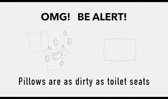 枕頭上全是螨蟲好惡心！那就天天用肥皂洗吧