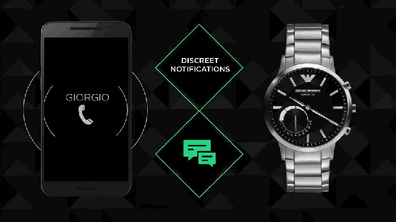 阿瑪尼也來搞智能手表啦!傳統風格智能“心”