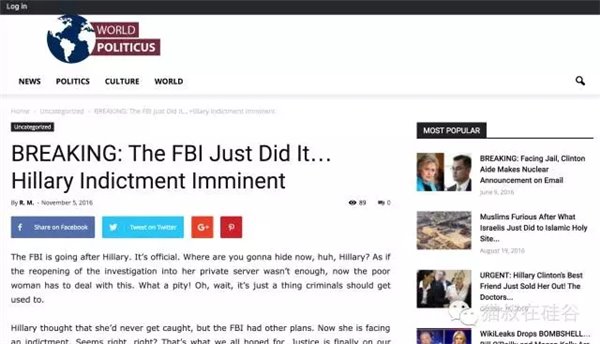 國外自媒體標(biāo)題黨:編造美國大選謠言騙流量掙廣告費(fèi)