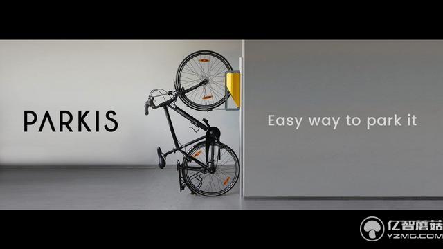 單車太占地兒？用這個存放，只需輪胎大的空間