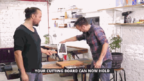 這個(gè)砧板設(shè)計(jì)太神奇！切菜不再弄得哪兒都是