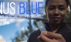 杜絕酒駕好幫手！ONUSblue創可貼上可以顯示是否醉酒