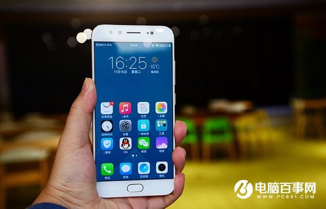 弧形天線設計 vivo X9真機圖賞