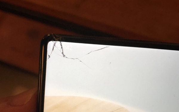 小米MIX用戶沒(méi)買碎屏險(xiǎn):沙發(fā)掉落后悲劇了