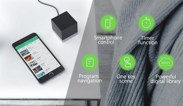 這個魔法小方塊 能讓你用<a href=/mobile/ target=_blank class=infotextkey>手機(jī)</a>控制所有家電