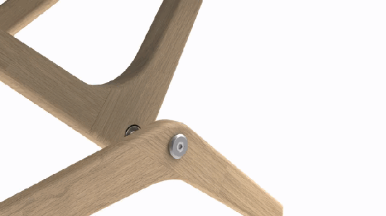 超有才華的小圓桌可秒變茶幾 過程相當機智