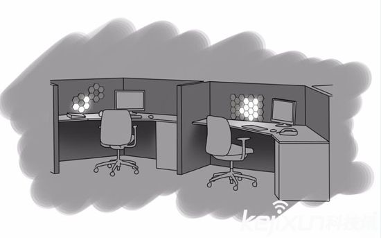 Helios觸控模塊化LED燈 可貼在墻上任意組成幾何照明燈