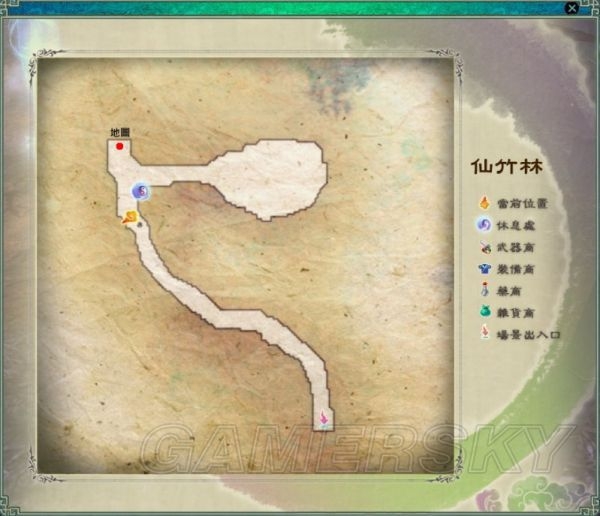 仙劍奇俠傳5迷宮地圖