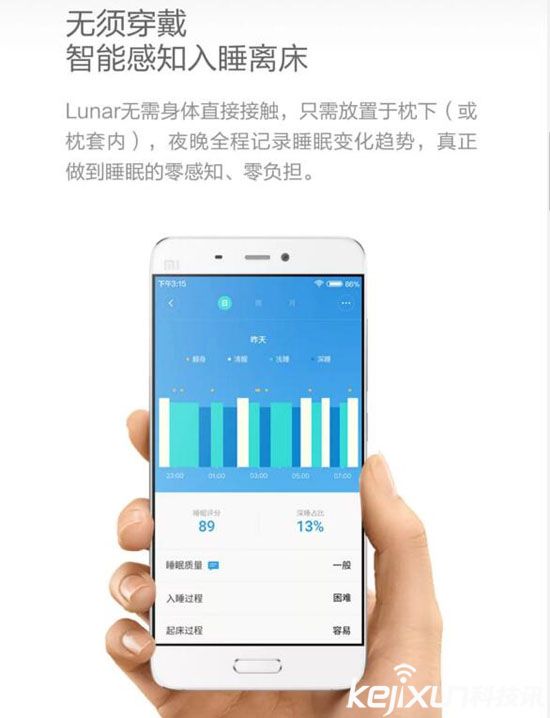 小米眾籌新品智能睡眠傳感器 眾籌價69元