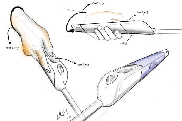 專為盲人設計的智能拐杖 能撥打電話還能監測障礙
