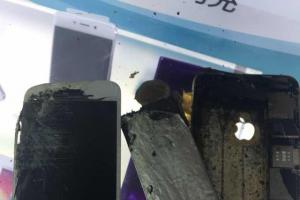 蘋(píng)果手機(jī)也爆炸了 現(xiàn)場(chǎng)照片嚇人！