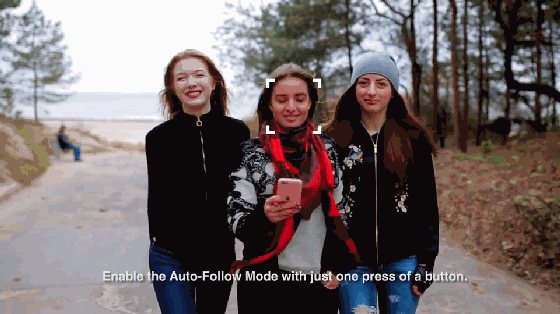 輕松塞入口袋里的自拍無人機 會變形還能跟拍