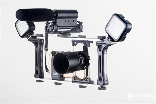 這套玩意挺復雜 但能讓手機攝影拍出大片的效果