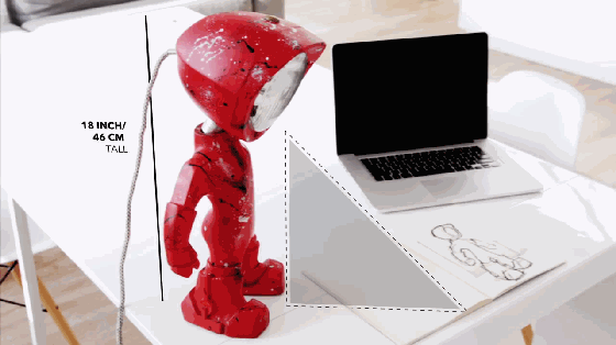 竟然把臺燈做成這么酷我也是醉了