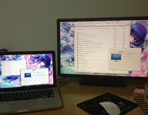 Mac外接顯示器的顯示模式怎么設置