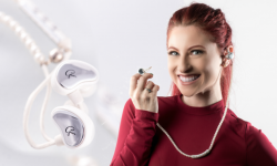 這款項鏈狀的GemPhones無線耳機  可傳輸無損音頻